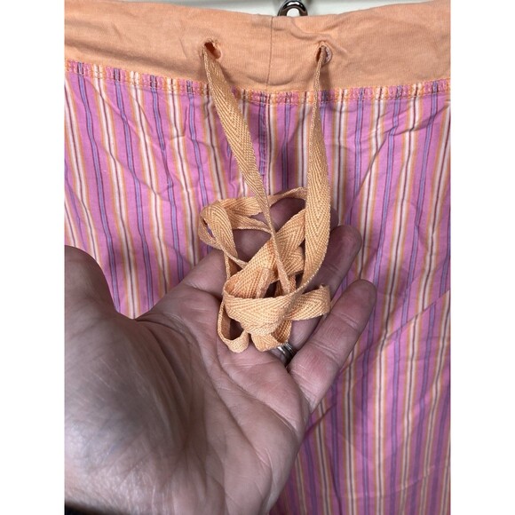 Vtg Disney Eeyore Xing Sz 2X Multicolored Striped Pajama Capri Pants Loungewear - Picture 4 of 8